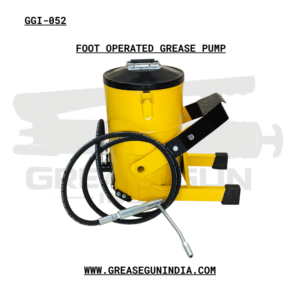 FOOT OPERATED GREASE PUMP