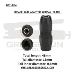 GREASE GUN ADAPTER GERMAN BLACK