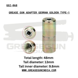 GREASE GUN ADAPTER GERMAN GOLDEN TYPE-1