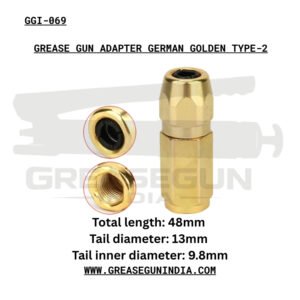GREASE GUN ADAPTER GERMAN GOLDEN TYPE-2