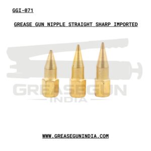 GREASE GUN NIPPLE STRAIGHT SHARP IMPORTED