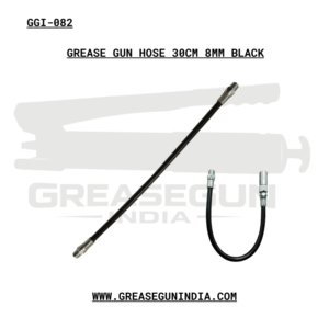 GREASE GUN HOSE 30CM 8MM BLACK
