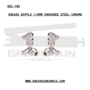 GREASE NIPPLE 1/8MM 90DEGREE STEEL CHROME
